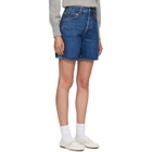 AGOLDE Blue Dame Denim Shorts