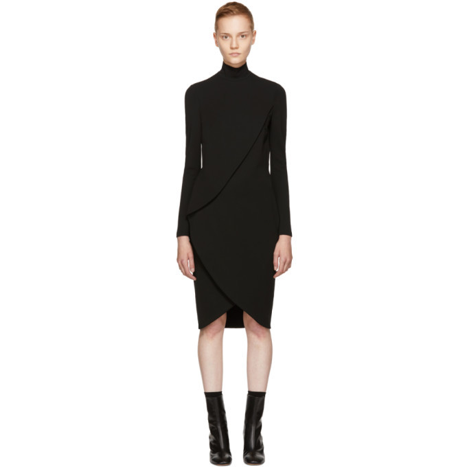 black long sleeve knit dress HADLEY MAXI – DISSH Size:Large- UK 12 Create an amazing tiktok mfgstyle_BEBE2198