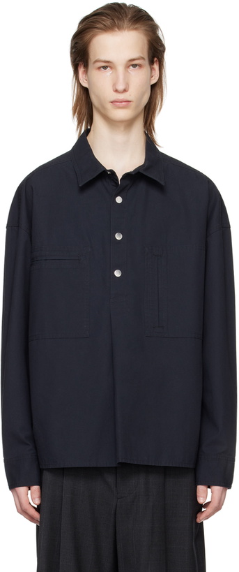 Photo: Isabel Marant Black Terry Shirt