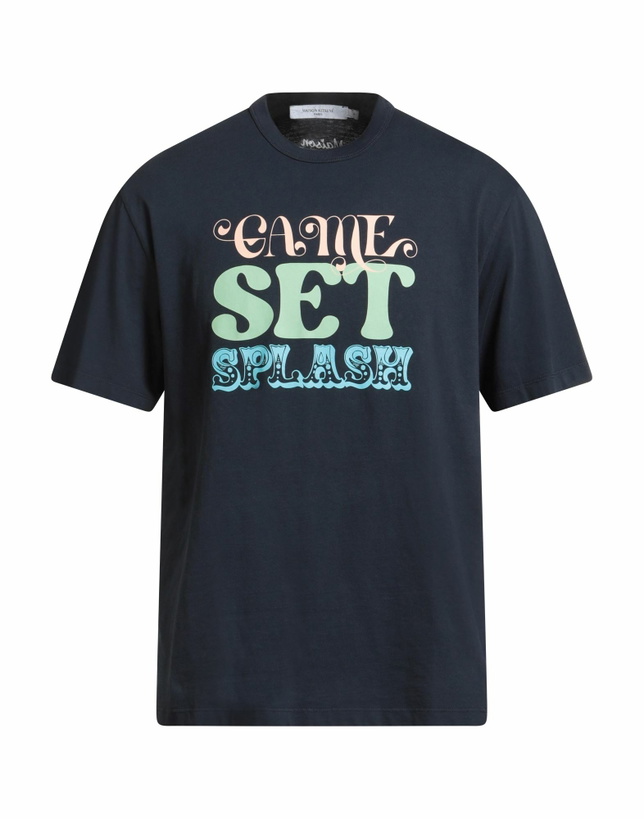 Photo: Maison Kitsuné Mens T-shirt in Navy