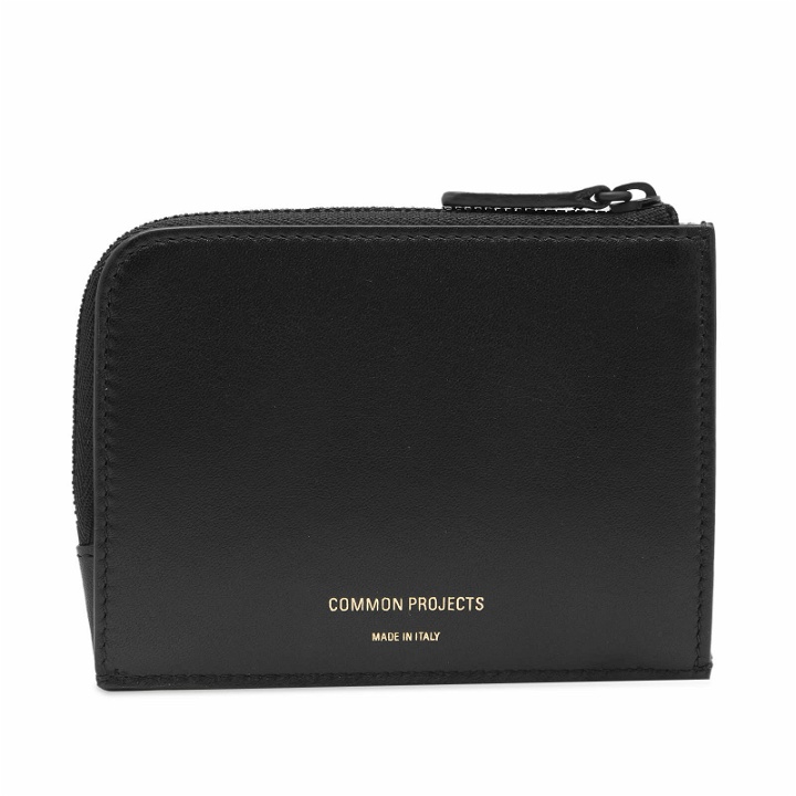 Photo: Common Projects Men's Zipper Wallet in Black