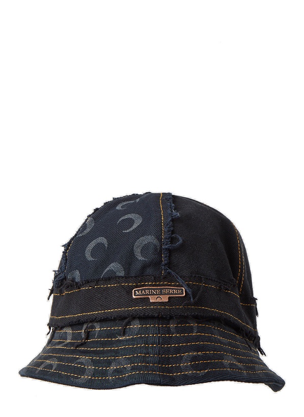 Photo: Moon Denim Panelled Bell Hat in Black