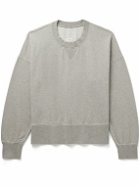 Visvim - Court Cotton and Cashmere-Blend Jersey Sweatshirt - Gray