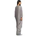 Rick Owens Gray Tower Tommykite Maxi Dress