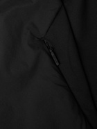 G/FORE - The Maverick Hybrid Logo-Print Stretch-Jersey and Shell Golf Jacket - Black