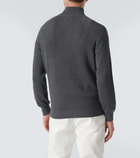 Brunello Cucinelli Cotton half-zip sweater