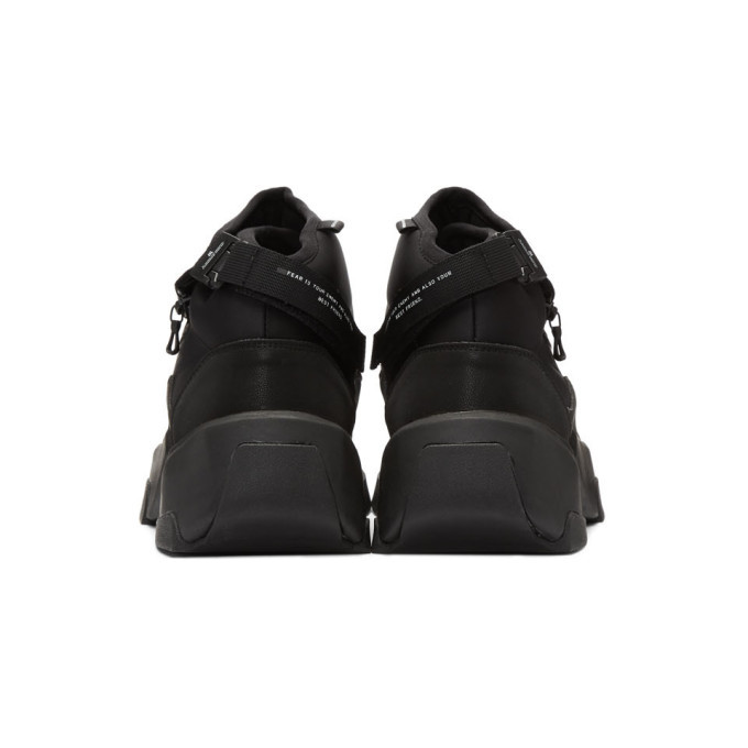 Julius Black Nilos High-Top Sneakers Julius
