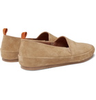 Mulo - Suede Loafers - Tan