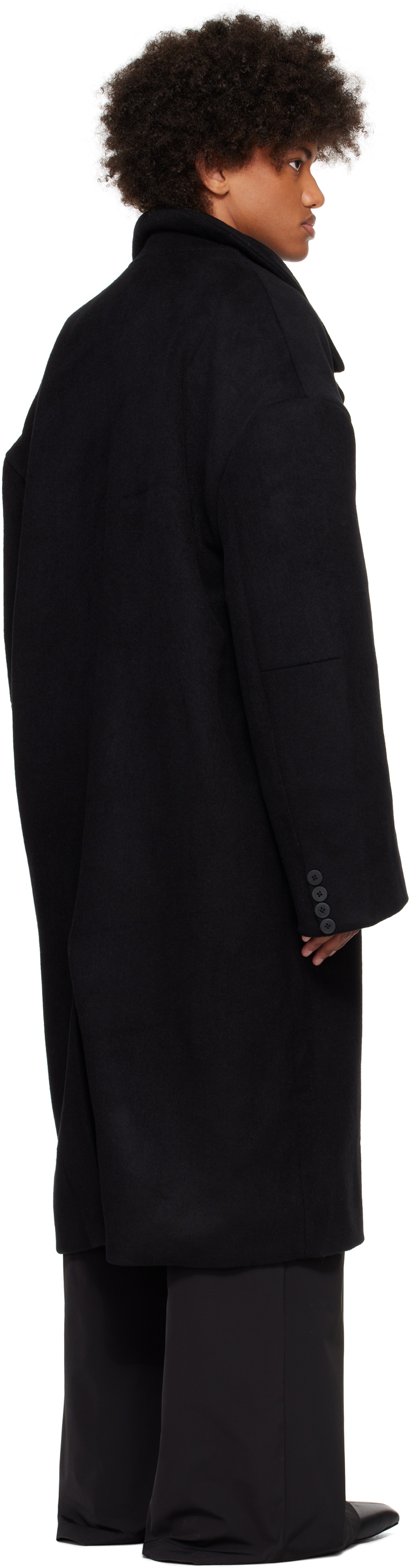 Entire Studios Black Basilica Coat Entire Studios