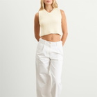 Nothing Written Women's Garine Wool Vest in Ivory