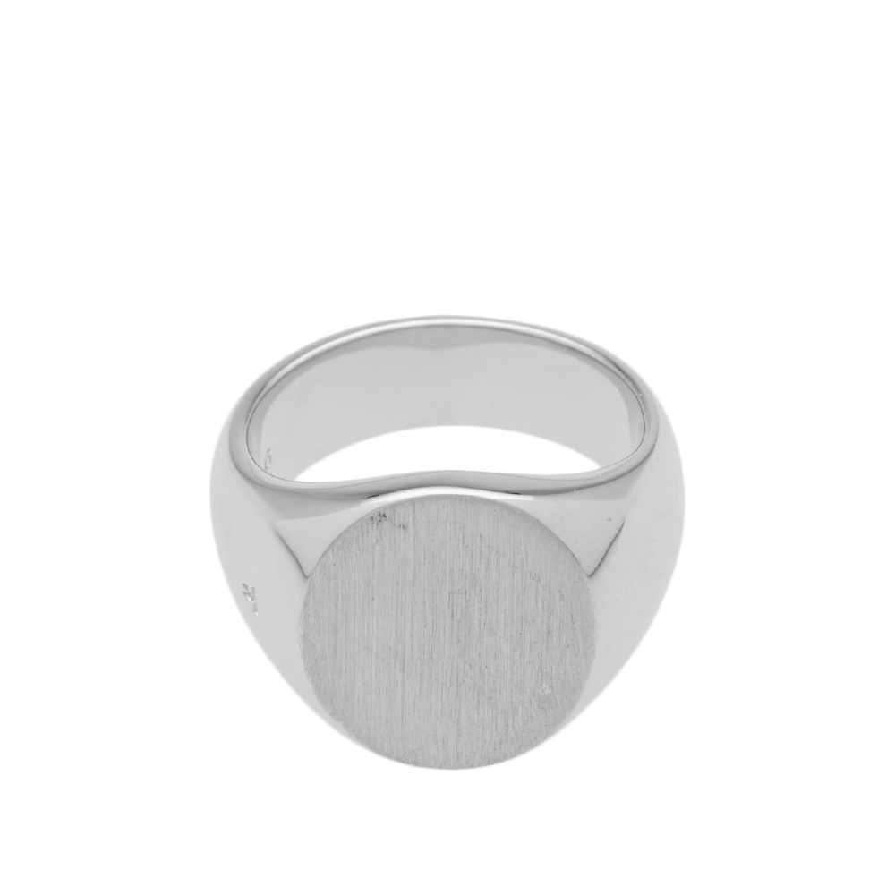 Tom Wood Oval Satin Ring Tom Wood