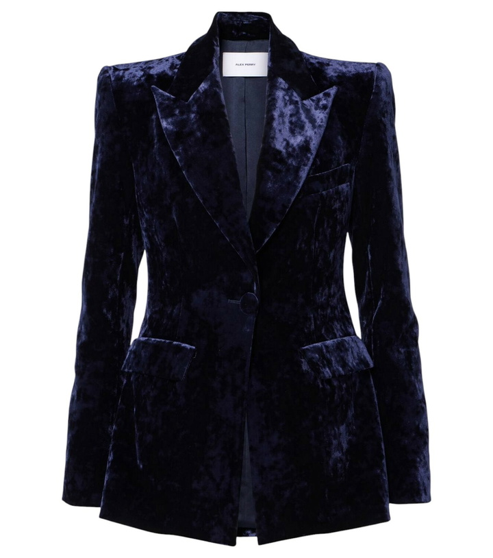 Photo: Alex Perry Velvet blazer