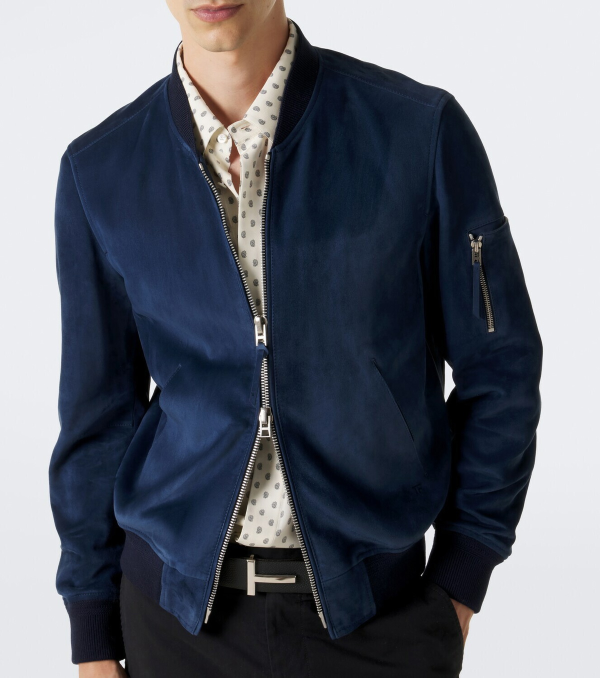 Tom Ford Suede bomber jacket
