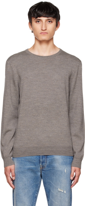 Photo: A.P.C. Taupe King Sweater