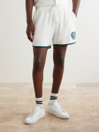 Polo Ralph Lauren - Wimbledon Embroidered Straight-Leg Cotton-Blend Shorts - White