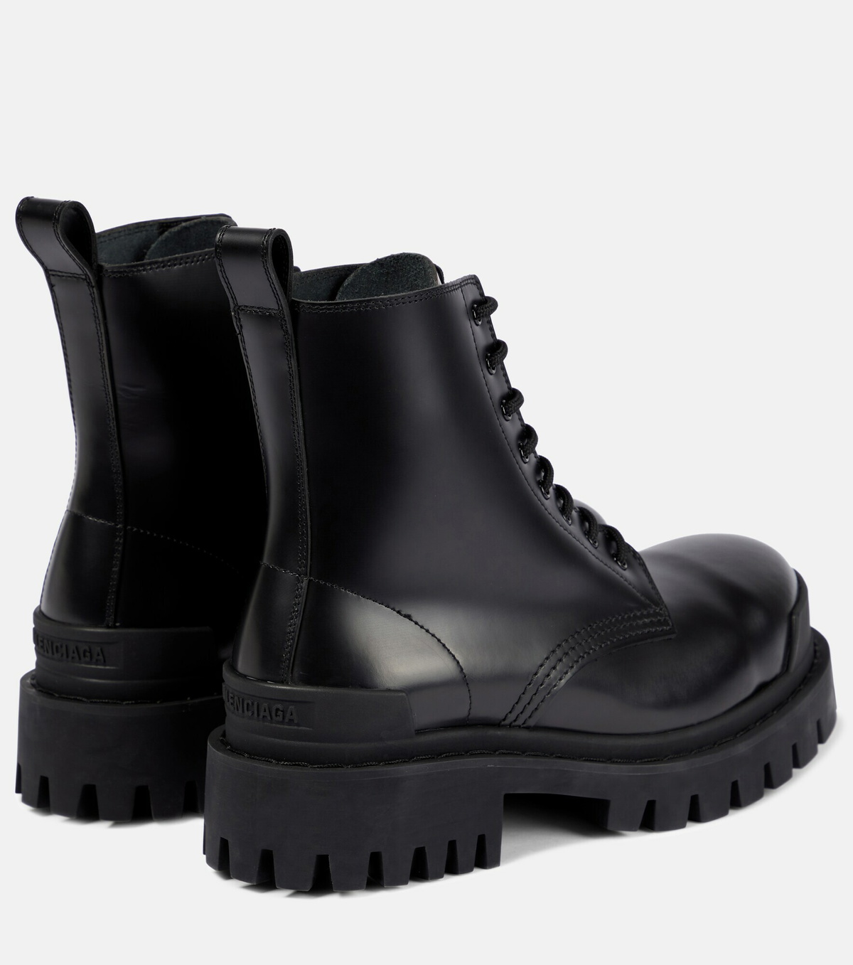 Balenciaga - Strike leather ankle boots Balenciaga
