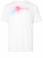 ON - Pace-T Printed CleanCloud® Mesh T-Shirt - White