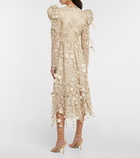 Zimmermann - Celestial Zodiac Star tulle midi dress