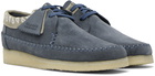 Clarks Originals Navy Weaver Derbys