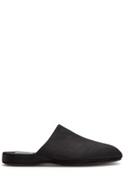 Calvin Klein Hugh Satin Slippers Black