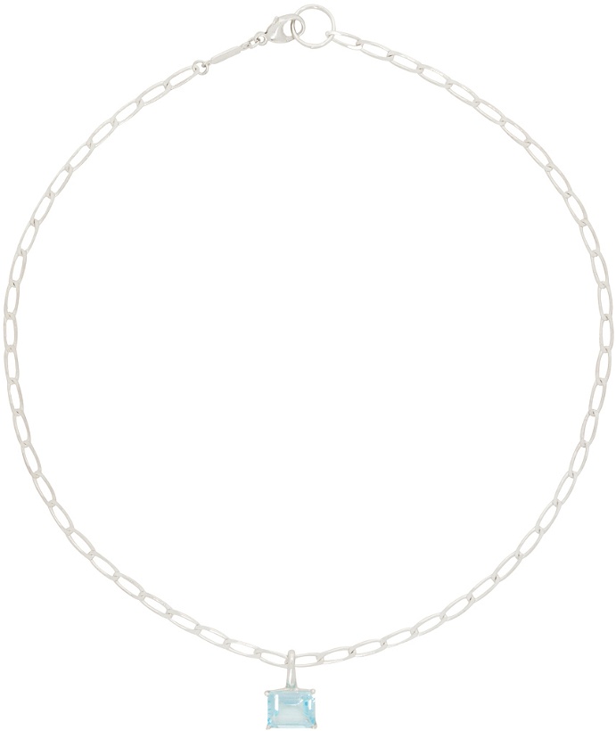 Photo: FARIS SSENSE Exclusive Silver Gem Necklace