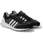 Adidas Sport - Parley UltraBOOST DNA Prime Rubber-Trimmed Primeknit Running Sneakers - Black