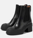 Marni Pablo leather platform ankle boots