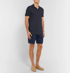 Orlebar Brown - Norwich Slim-Fit Linen Shorts - Men - Navy