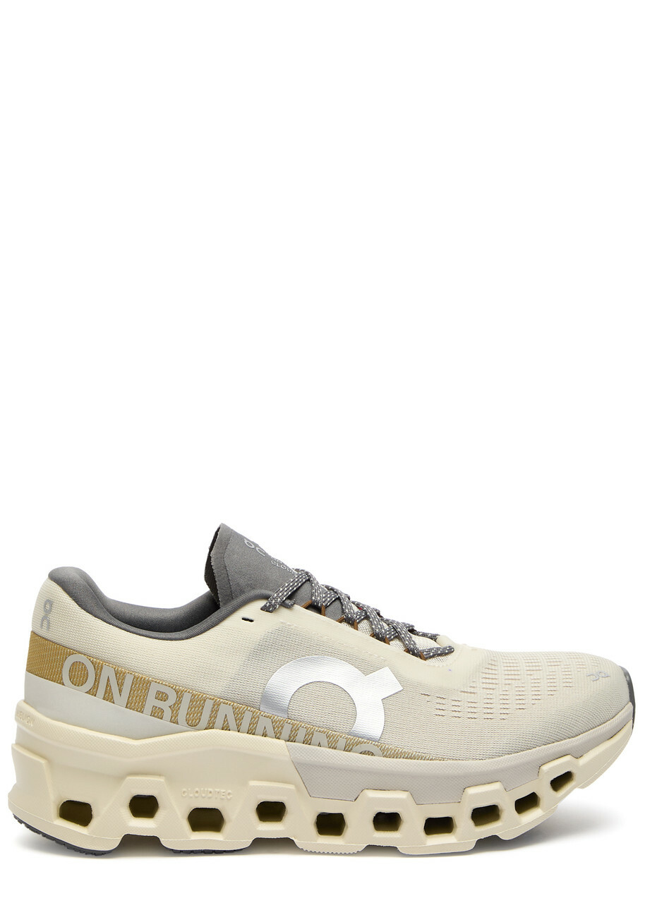 ON Cloudmonster 2 Mesh Sneakers Cream