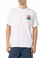 MC2 Saint Barth Man Cotton T-shirt With Keith Haring Design Front And Back Print | Keith Haring Special Edition