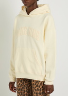 Anine Bing Harvey Hooded Cotton Sweatshirt Yellow
