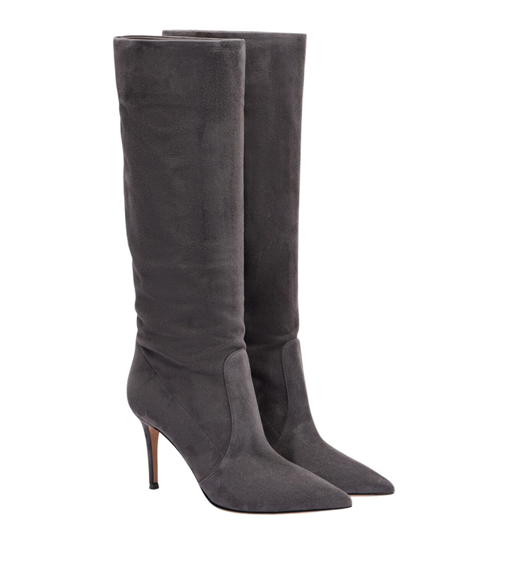 Photo: Gianvito Rossi Hansen suede knee-high boots