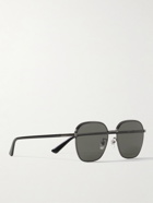 Gucci Eyewear - D-Frame Ruthenium Sunglasses