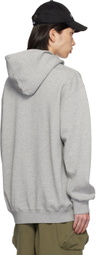 VTMNTS Gray Embroidered Hoodie