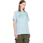 Maison Margiela Blue Numbers Regular T-shirt