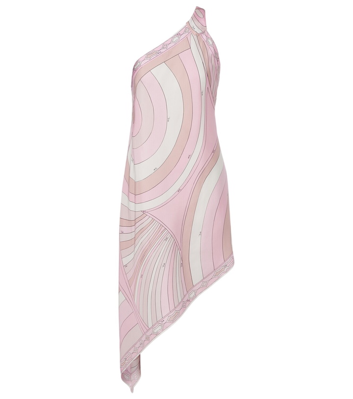 Photo: Pucci Iride silk twill minidress