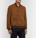 Polo Ralph Lauren - Suede Bomber Jacket - Brown