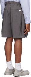 F/CE.® Gray Pleated Shorts