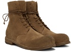 Marsèll Tan Zucca Media Lace-Up Ankle Boots