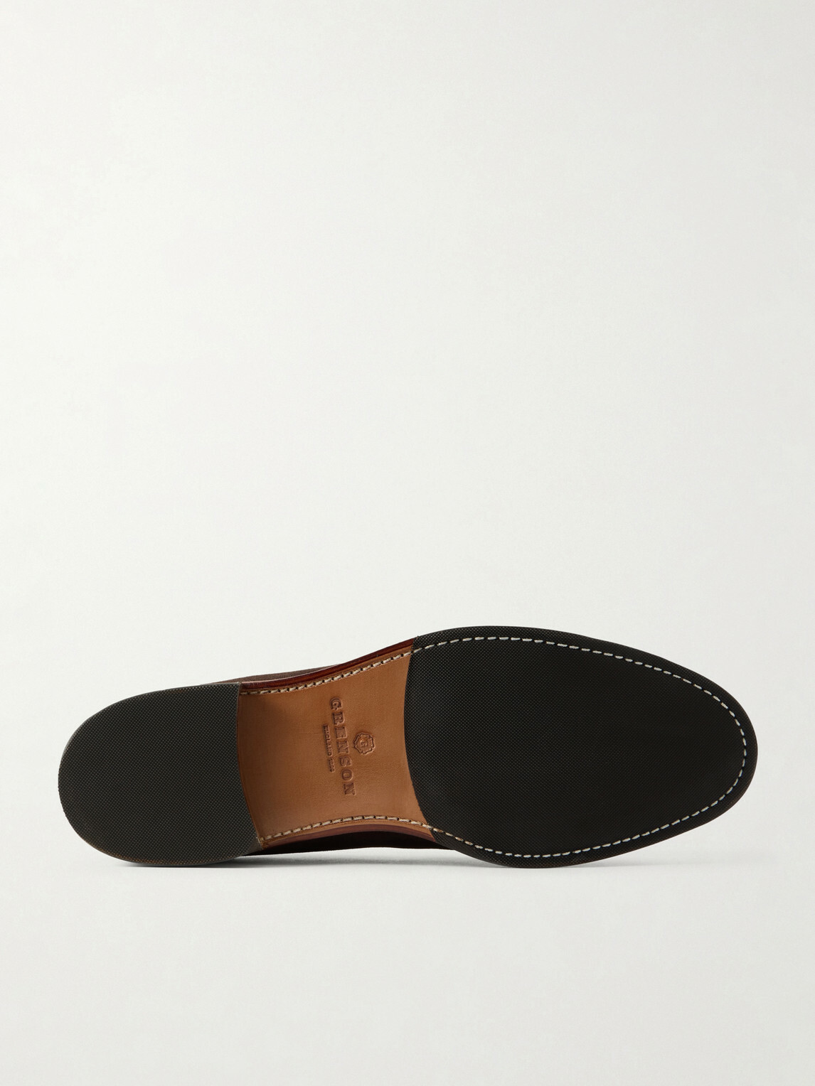 Grenson - Franklin Horsebit-Embellished Suede Loafers - Brown