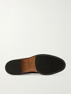 Grenson - Franklin Horsebit-Embellished Suede Loafers - Brown
