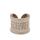 MM6 Maison Margiela Men's Key Ring in Palladio Buratatto
