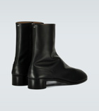 Maison Margiela - Tabi high-ankle leather boots