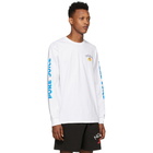 Noah NYC White Pure Juice Long Sleeve T-Shirt