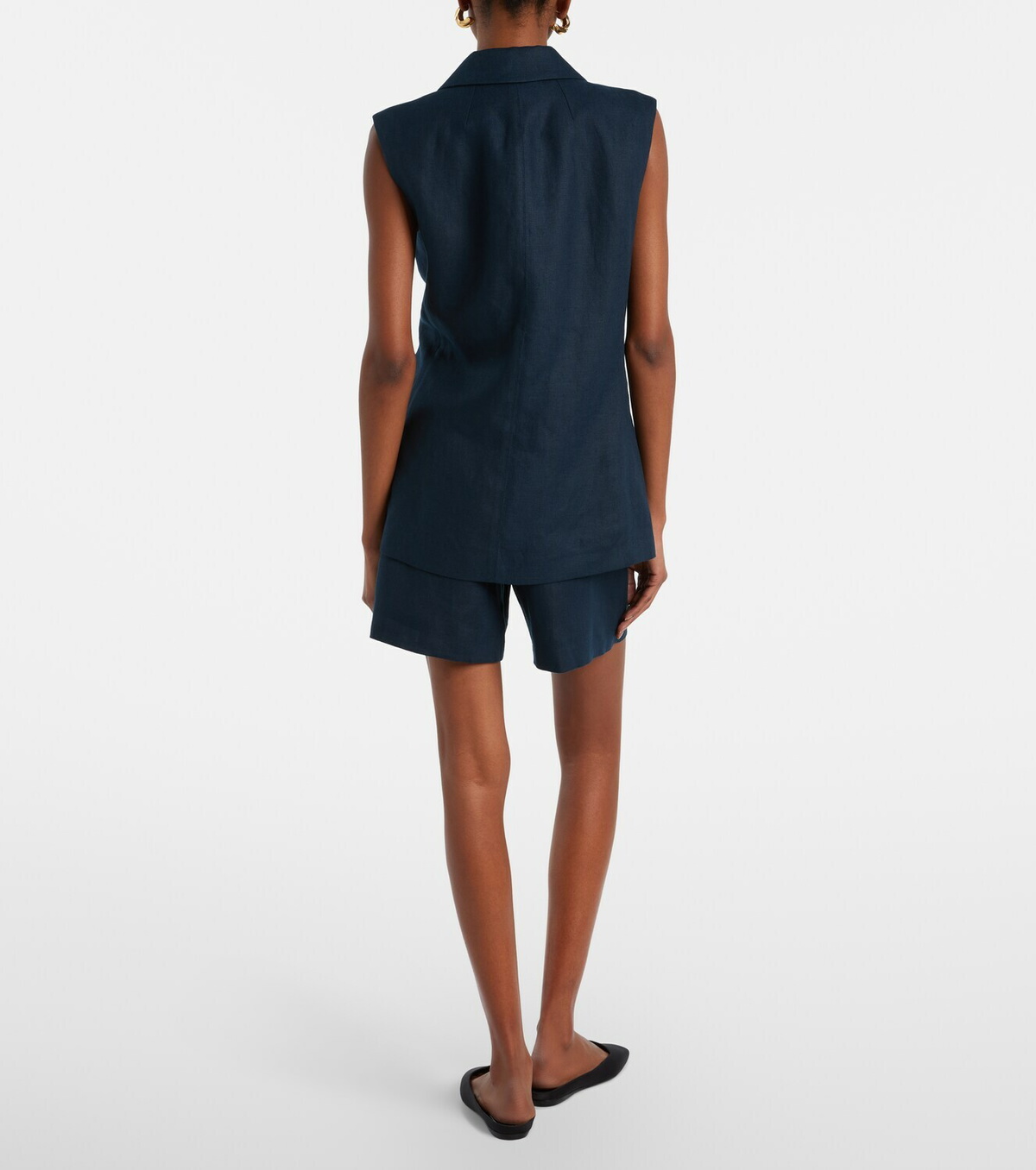 'S Max Mara Party linen shorts