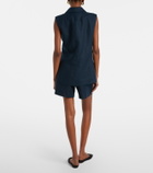 'S Max Mara Party linen shorts