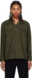 Nudie Jeans Green Vincent shirt