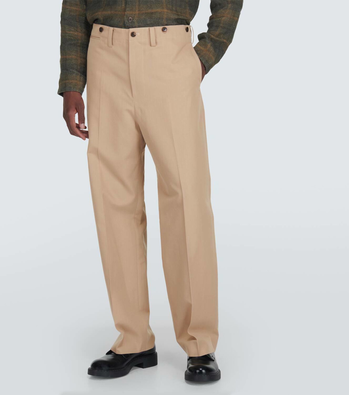 Visvim Tupper gabardine pants with suspenders Visvim Visvim Tupper gabardine pants with suspenders Visvim