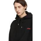 Heron Preston Black Jacquard Hoodie