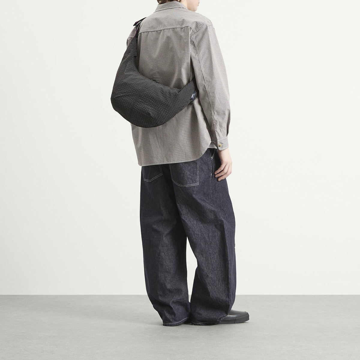 Comme des Garçons Homme Men's Shoulder Bag in Black/White 